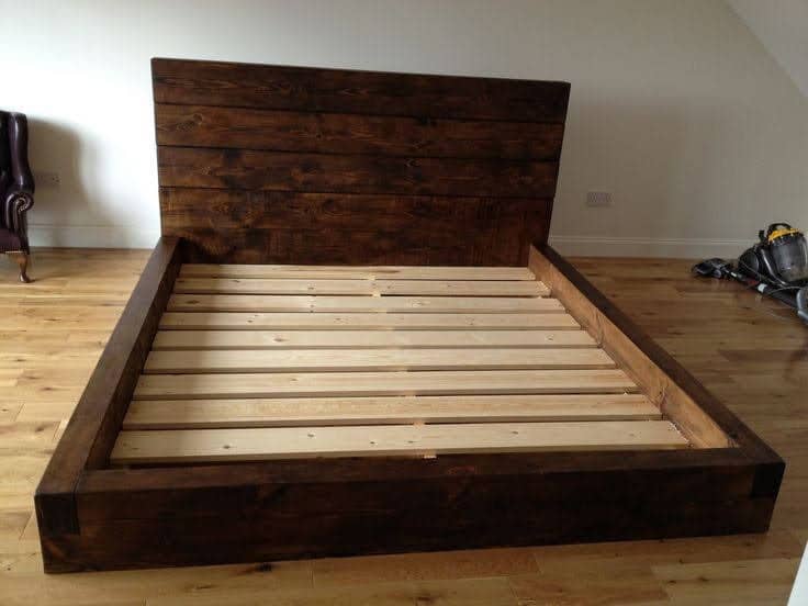 Custom Floating Bedside Nightstands