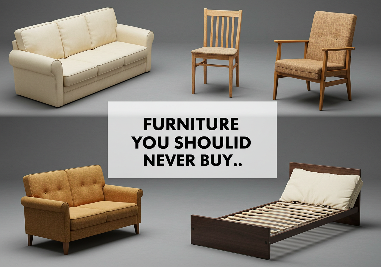 8 Types of Furniture You Should Never Buy.